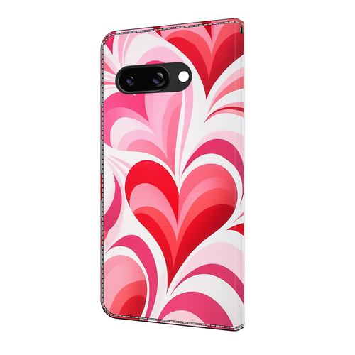Funda protectora de cuero con soporte abatible para teléfono Google Pixel 9 Pro XL/8 Pro/7A patrón - Imagen 64 de 208