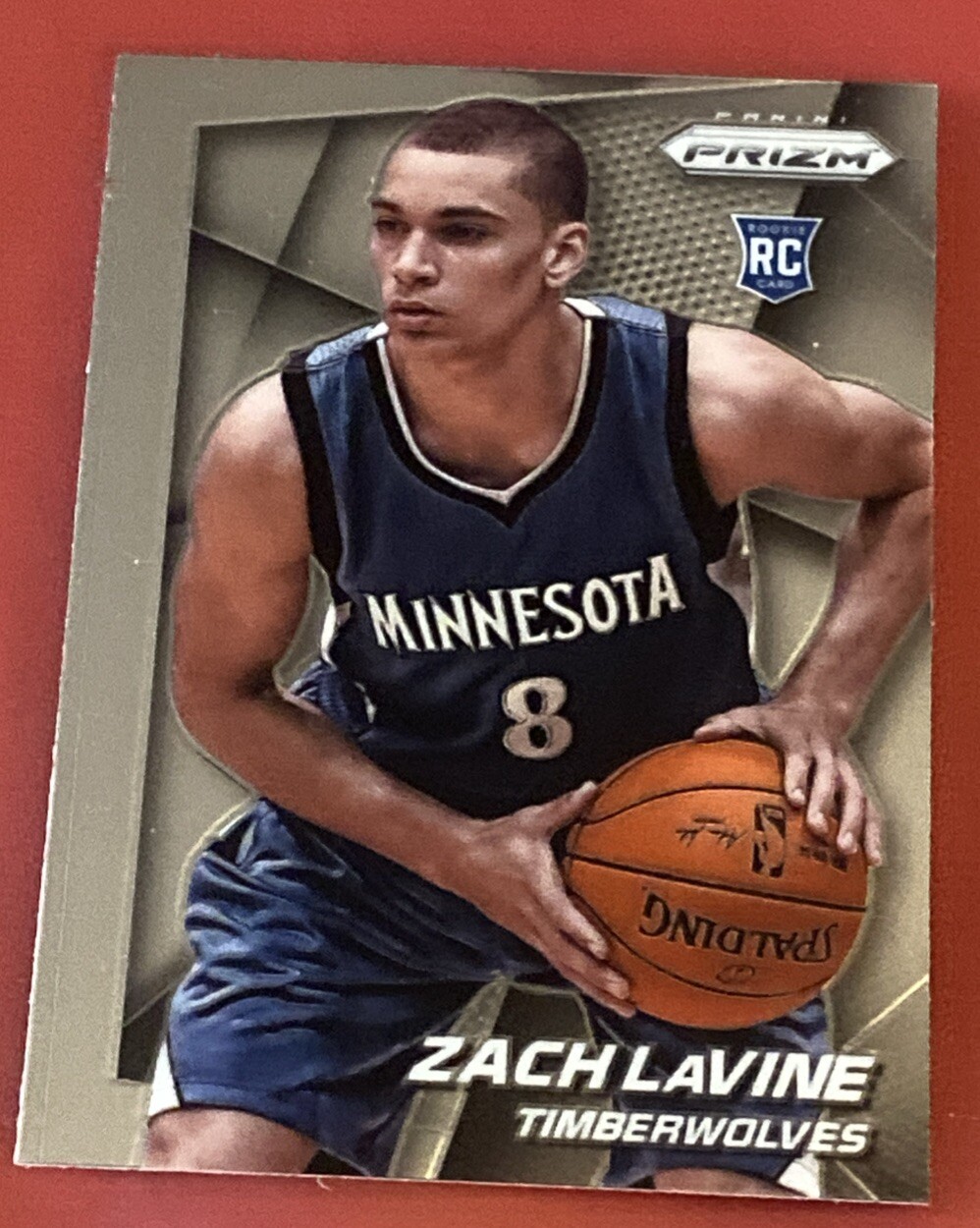 2014-15 Panini Prizm ZACH LAVINE RC #262 Minnesota Timberwolves Rookie