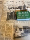 Vintage MSA First Aid Kit, Coal Miner Tag, Store Token Pittsburgh Newspaper 1957 — photo 1