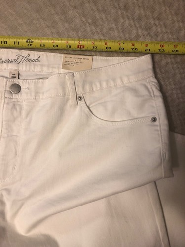 UNIVERSAL THREAD mujer Suaviza y esculpe Skinny Jeans Talla 24W Nuevo Blanco - Imagen 6 de 8