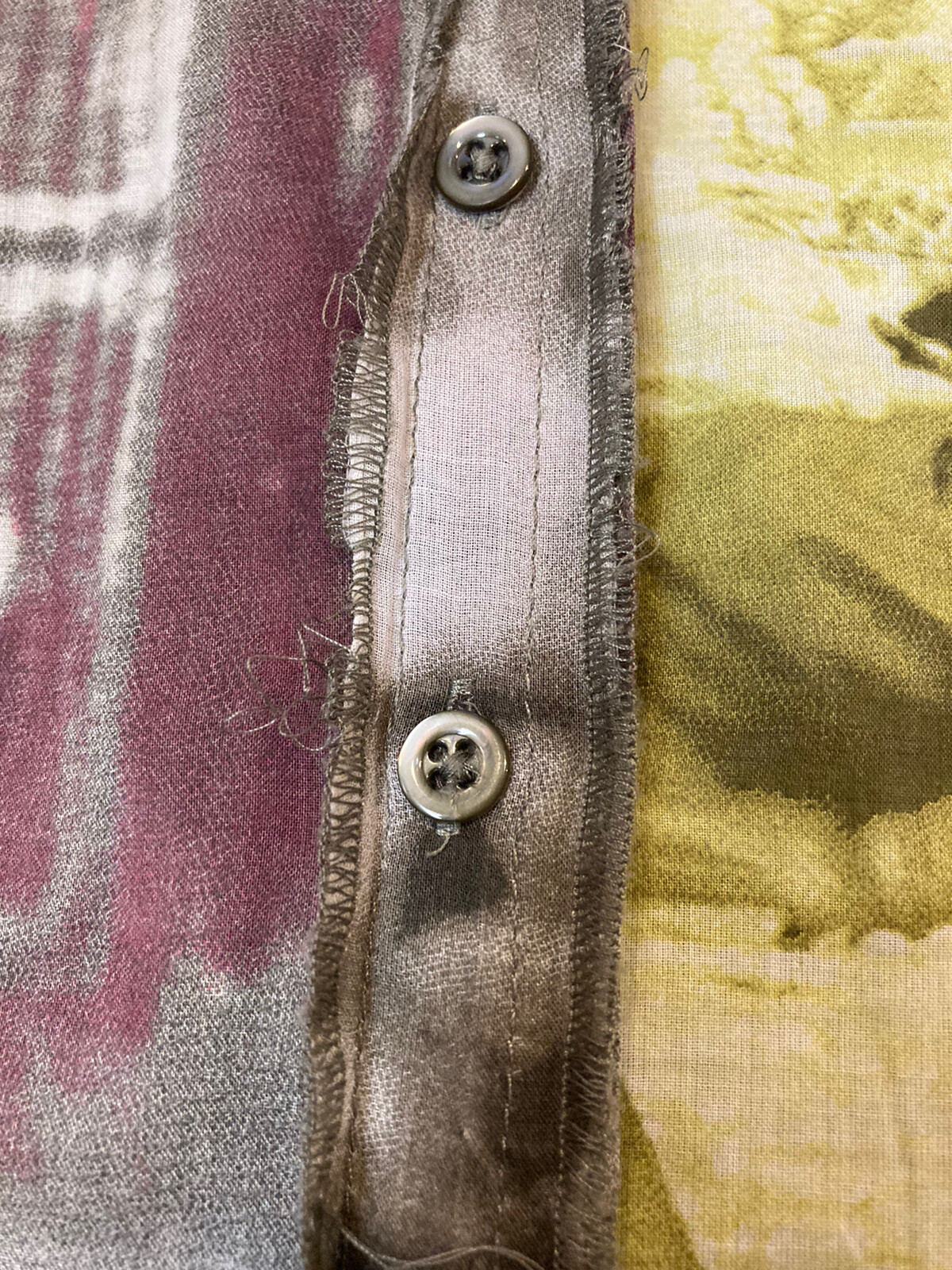 Steilmann Multi Printed Tunic Button up Airy Ligh… - image 8