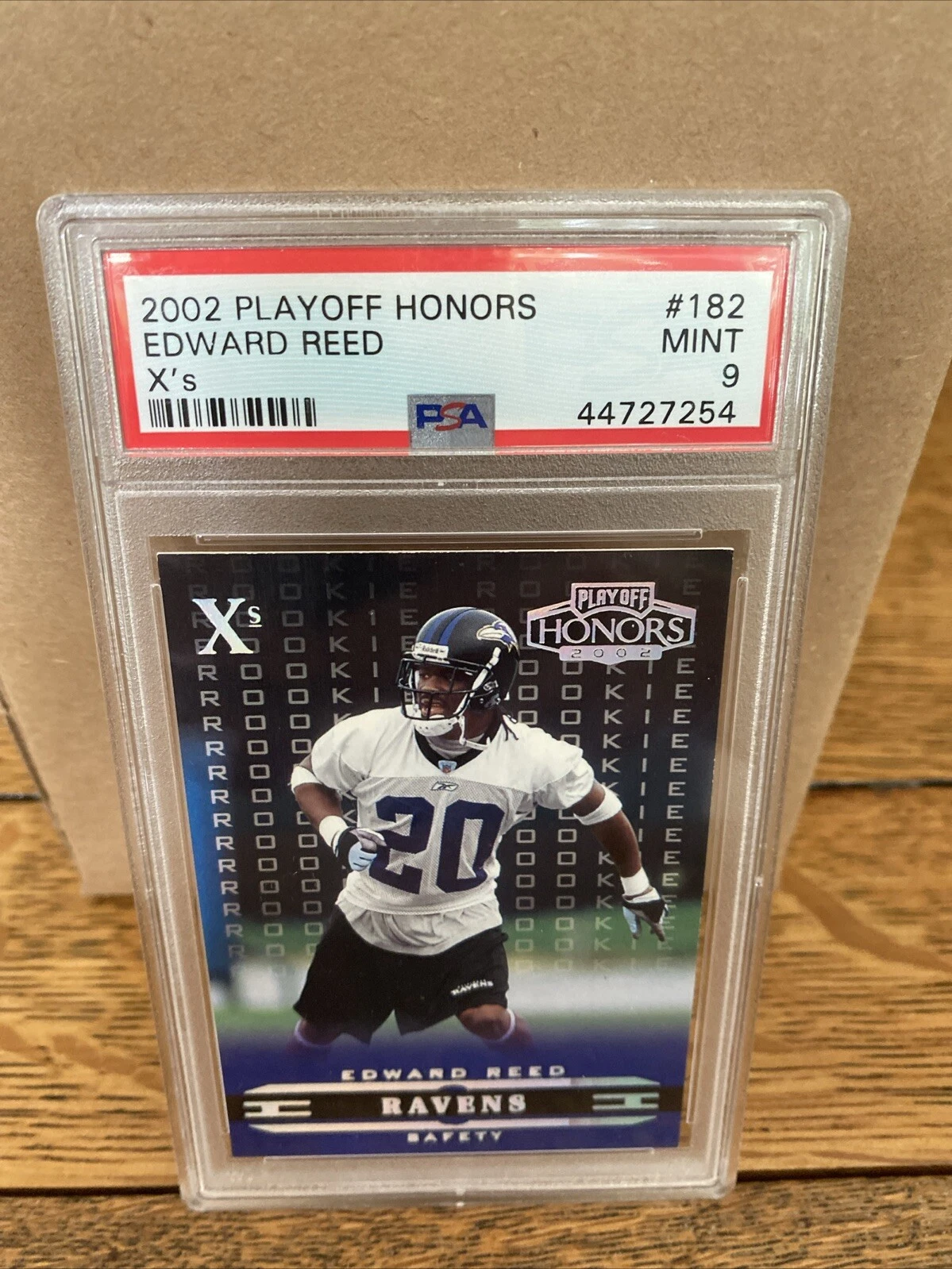 Ed Reed Playoff Honors #182 Xs
