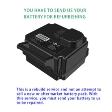 Rebuild service for Ferno iNX 36V Battery Pack battery Rebuild