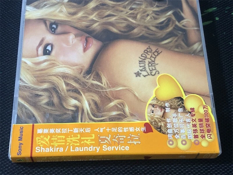 Shakira Laundry Service China First Edition w/OBI CD Sealed Very Rare Foto 3 de 4