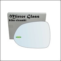 Glas Spiegel Nackt Aufkleber Seite Fahrer FüR Honda Jazz Ii(Gd) Nur 01-04