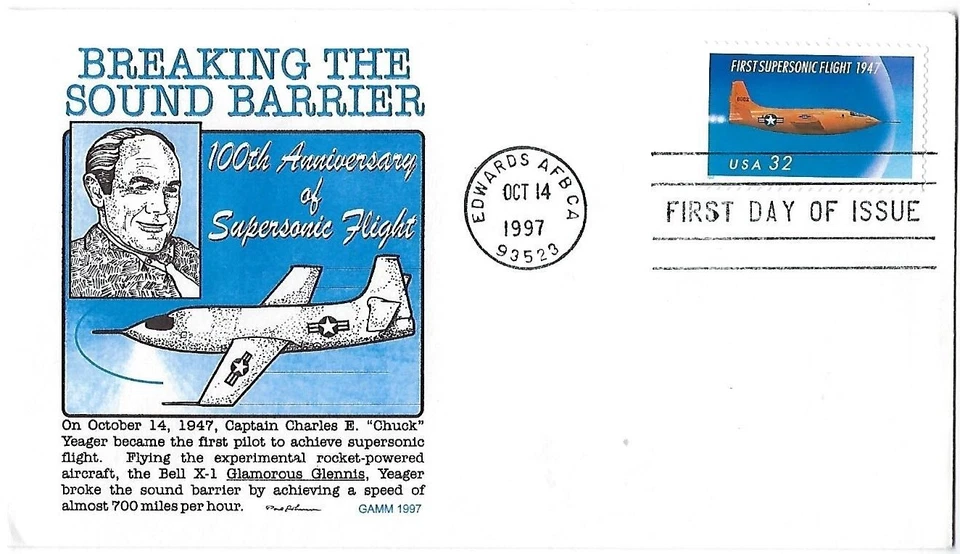 4 '97 FDCs Madonna & Child, Fthr Felix Varela, Supersonic Flight, Women in Milit - Image 3 of 4