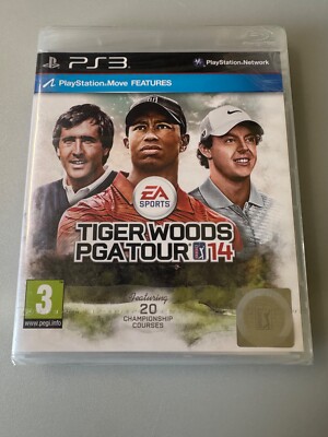 NEU UND VERPACKT Tiger Woods PGA Tour 14 PS3 PAL FACTORY SEALED TADELLOSER ZUSTAND BLES01754