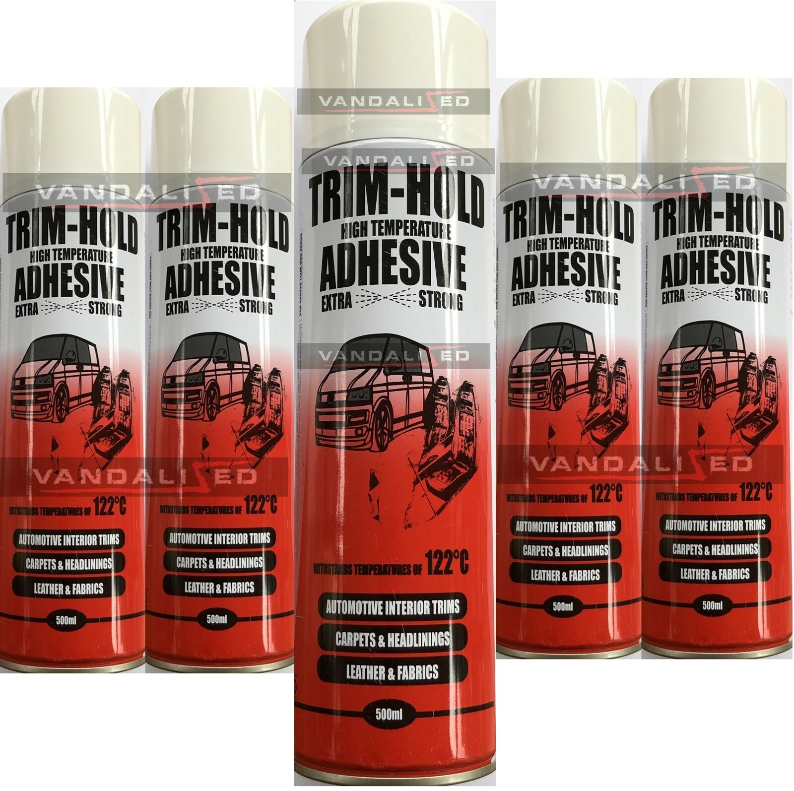 TRIM HOLD fix Van Carpet Spray Glue High Temperature Adhesive Heat