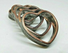 COIN HEART SHAPED PENDANT MADE FROM US QUARTER coin ring you pick the state