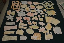 NEW  BABY Boy  Girl ACCENT DIE-CUTS COLORBOK  Total of 110 Pices 