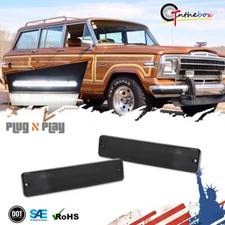 For Jeep Cherokee CJ5/6/7 J10/20 Pickup White LED Front OR Rear SideMarker Light