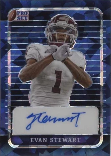 2023 Leaf Pro Set Metal Evan Stewart #PA-ES1