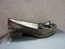 New Chaps Patsy Black Size 6 B Womens Dress Shoes Tassel Slip On Loafers $65