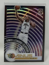 2020-21 Panini Donruss Optic Kawhi Leonard T-Minus Insert Holo Prizm #3
