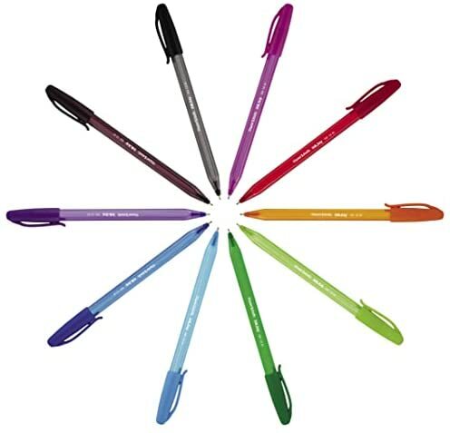 Paper Mate InkJoy 100ST Ballpoint Pens Medium Point 1.0mm Classic Colours 4 Cou - Foto 8 di 9