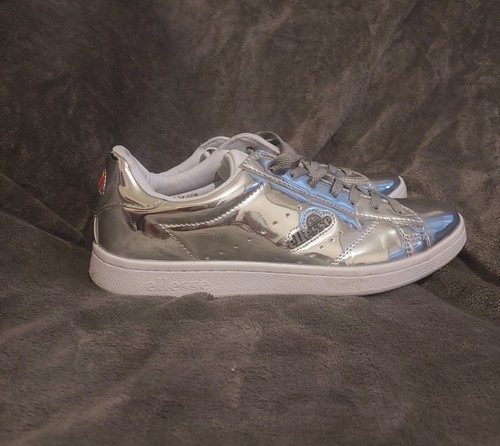silver ellesse trainers
