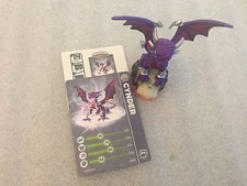 USED CYNDER SERIES 2 Skylanders Giants loose figure+card+code 