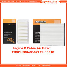 For Toyota Sienna Camry Lexus Rx350 Es330 New Engine Cabin Air Filter Combo Set