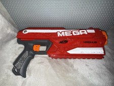 NERF Mega Magnus Red Dart Gun Blaster Foam Dart Blaster Toy