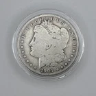 1901-O US 90% Morgan Silver Dollar G-VG - AIR -TITE CAPSULE - SILVER