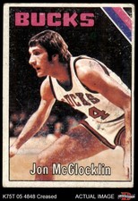 1975 Topps #35 Jon McGlocklin Bucks Indiana 2 - GOOD