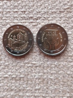 Spanien 2 EURO 2026 Inclusion Artikel 49 Kloster Poblet bankfrisch