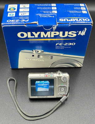 OLYMPUS FE-230 シルバーコンパクト デジタルカメラ動作確認済み Olympus FE FE-230 7.1MP Digital Camera - Silver for sale online | eBay