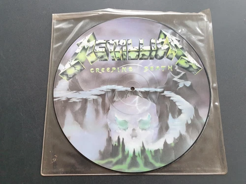 METALLICA - CREEPING DEATH 1986 UK PRESS 12" VINYL RECORD PICTURE DISC LP EX