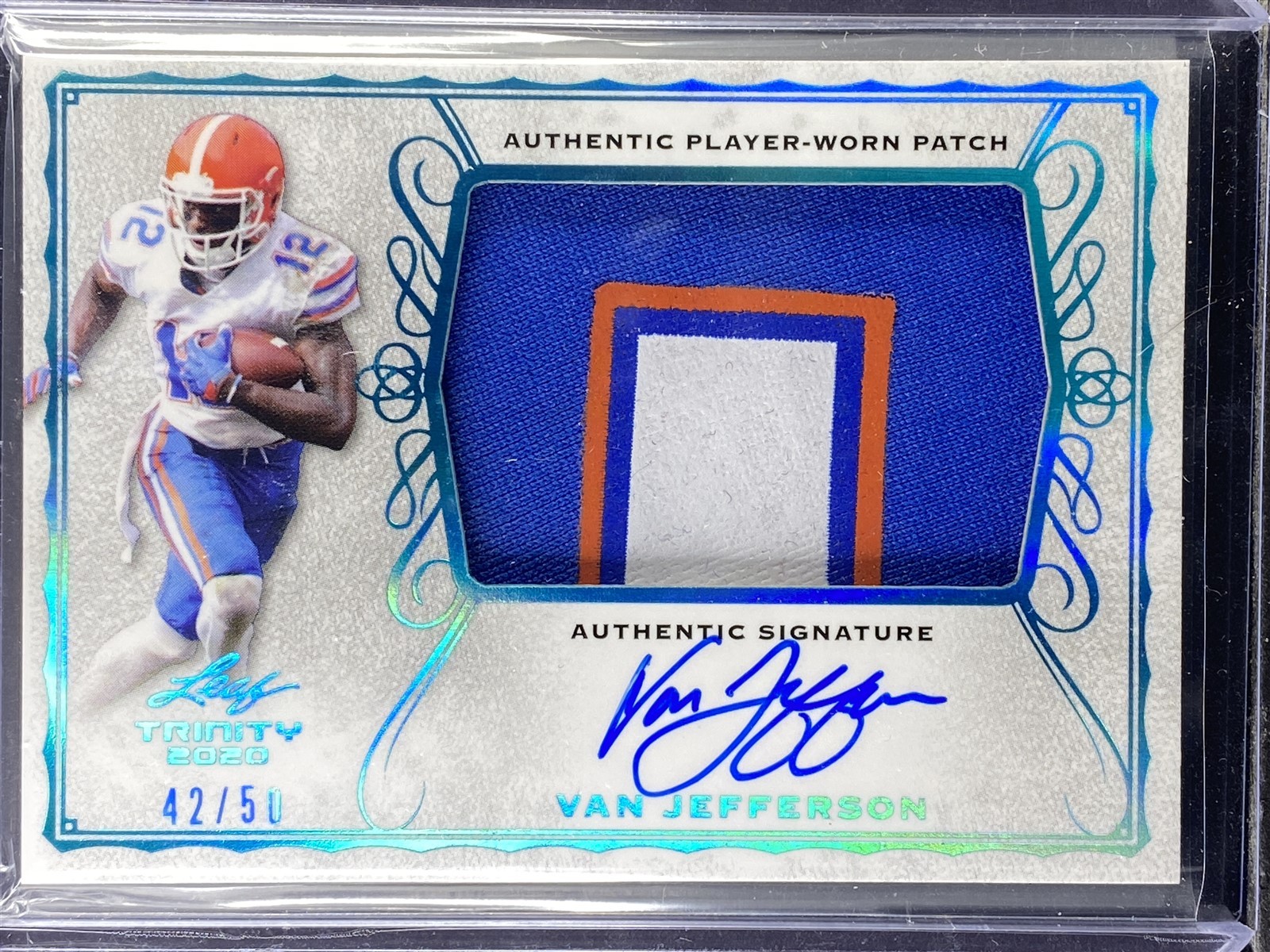 Jefferson, Van - 2020 Leaf Trinity - Patch/Autograph - 42/50