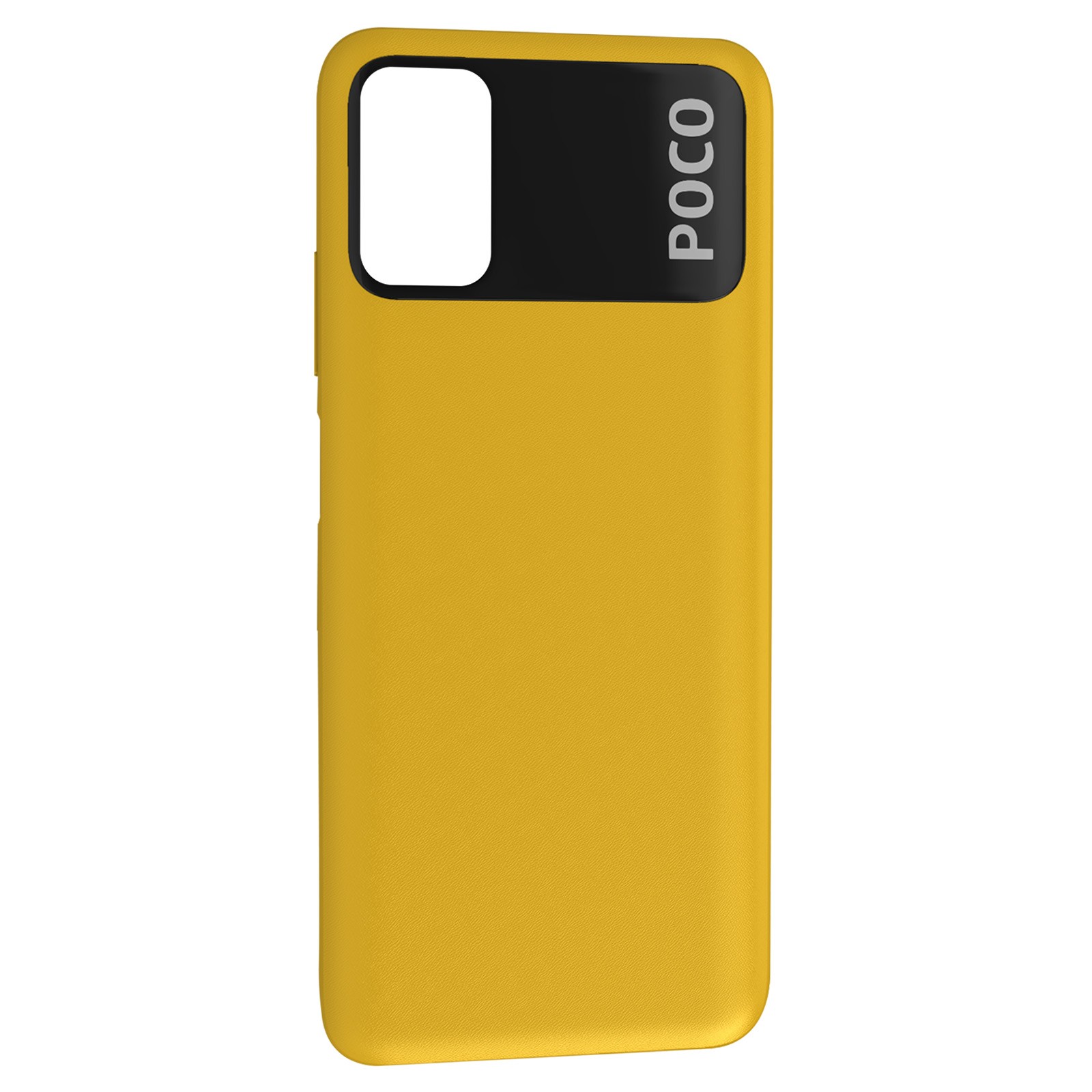 Vitre arrière Xiaomi Poco M3 Jaune Original Service Pack pour réparation de smartphone