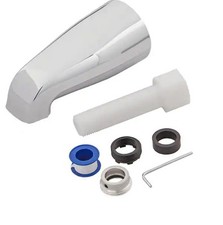 Tub Spout without Diverter, Chrome