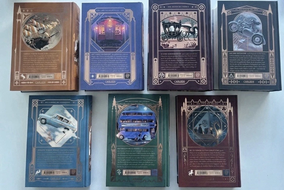 Harry Potter 1-7, Gebundene Bücher, Deutsch, J.K. Rowling - Bild 3 von 3