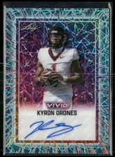 Kyron Drones 2025 Leaf Vivid Auto 4/10 #BA-KD1