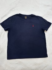 Polo Ralph Lauren Men's T-Shirt Sz L Classic Fit V-Neck Short Sleeve Cotton Tee