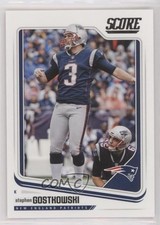 2018 Score Stephen Gostkowski #215 1k9