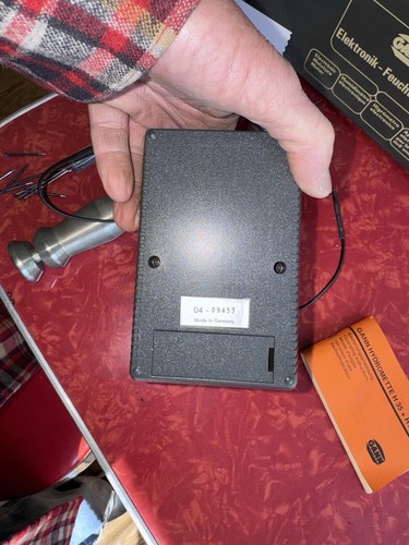 Geprüftes Gann HT65 Hydromette Holzfeuchtemessgerät Thermo Hygrometer - Bild 9 von 15