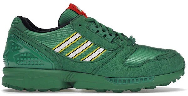 Size 4.5 - LEGO x adidas ZX 8000 Color Pack - Green for sale