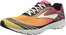 BROOKS ASTERIA RUNNING SHOES SZ 10  MULTICOLOR PLUMCASPIA DIVAPINK ORANGEPOP