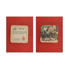 Haake Beck Zwilling Brauerei Bierdeckel Beermat