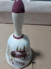 Vintage 1983 Hand painted Bell-New England signed T Miller