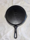 RESTORED Vintage GRISWOLD Cast Iron SKILLET Pan # 6 Small Block Logo SEASONED