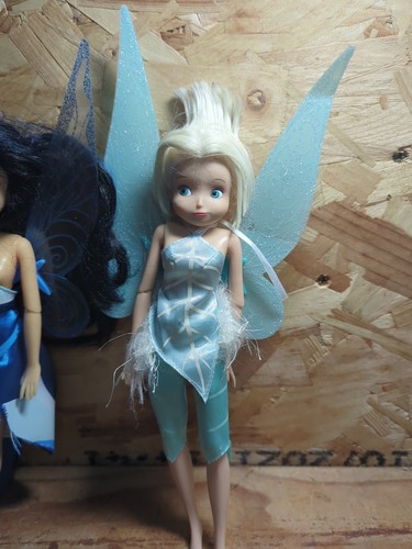 Disney Fairies Silvermist & Periwinkle Flutter Wings Doll 2011 Disney Store - Picture 2 of 7