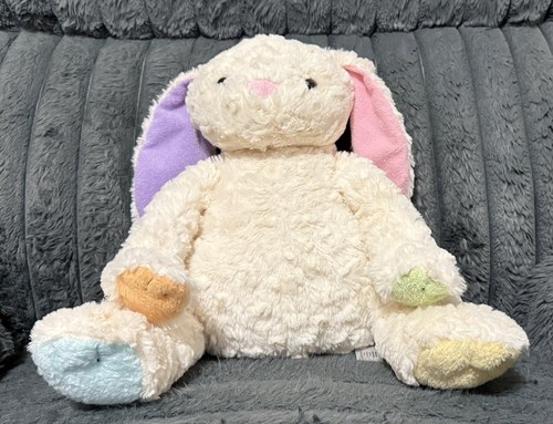 15 Zoll Animal Adventure Creme Hase Kaninchen Plüsch Pastell Ostern Grün Gelb Lila - Bild 13 von 13