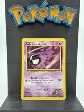 Pokémon TCG Sabrina's Gastly Gym Heroes 93/132 Regular Unlimited Edition Common on eBay