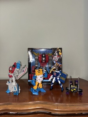 Transformers Studio Series 86 Legacy United LOT  Of 5 Snarl Starscream And More!