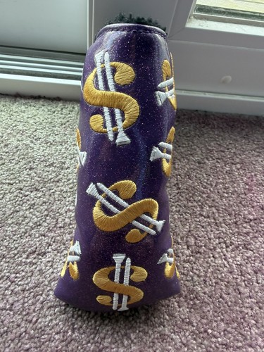 Rare Scotty Cameron Limited 2018 Cash Is King Putter Headcover head cover
