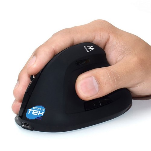 Ewent Mouse Vertical Wireless Universal PC Computer Mac 1800DPI - Picture 7 of 7
