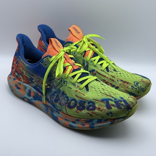 Zapatos para correr Asics Noosa Tri 15 para hombre talla 12 paisaje acuático cal eléctrica