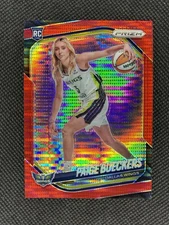 2025 Prizm WNBA Paige Bueckers Rookie #147 Image Variation Red Pulsar Prizm /299