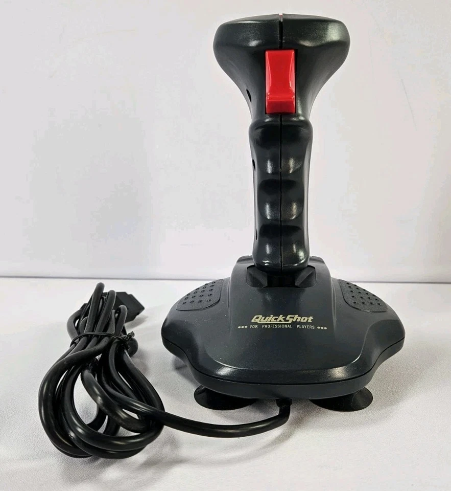 Quickshot Python 1M Joystick (QS-137F) Sega, Commodore, Atari & Amstrad - Tested - Image 3 of 4